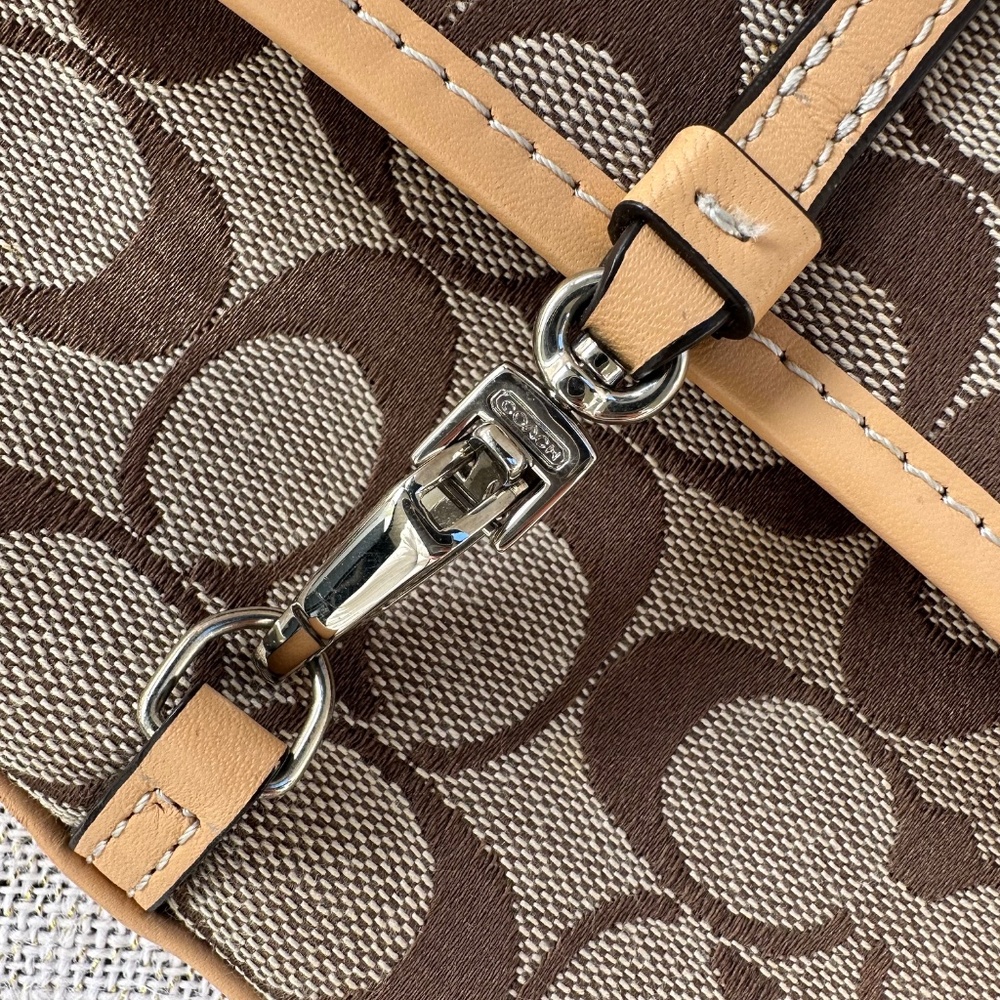 ── SOLD ──
Coach Y2K Signature Demi Clip Shoulder Bag (A3U-6348) - Picture 16 of 16